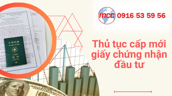 Hướng dẫn chi tiết thủ tục cấp mới giấy chứng nhận đầu tư theo quy định