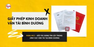 Dịch vụ Xin Giấy Phép Kinh Doanh Vận Tải Bình Dương tại Minh MCC