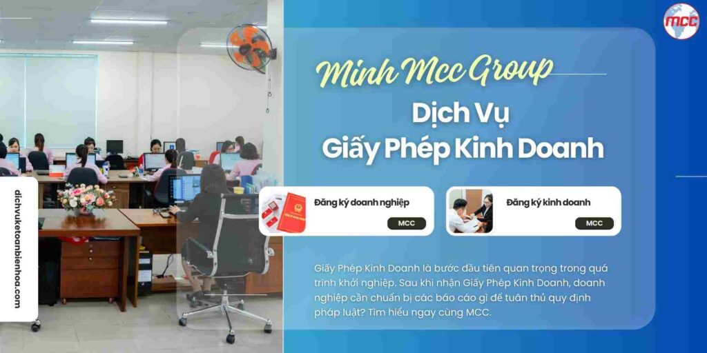 Dịch vụ Xin Giấy Phép Kinh Doanh tại MCC