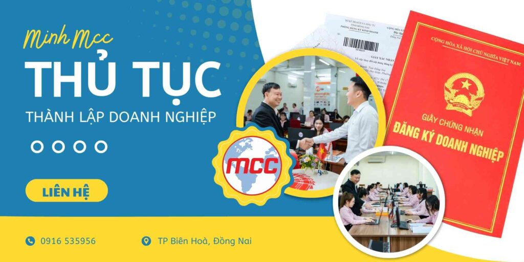 Thủ tục thành lập doanh nghiệp sau khi có giấy phép kinh doanh tại Đồng Nai