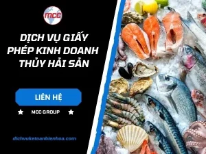 Dịch vụ giấy phép kinh doanh thủy hải sản tại Mcc Group