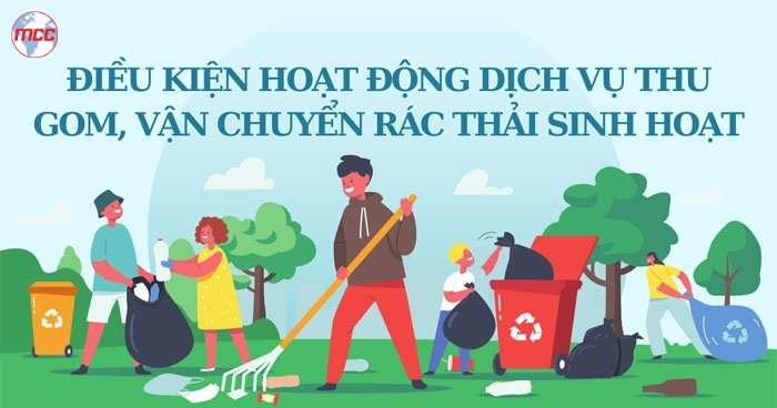 Điều kiện hoạt động dịch vụ vận chuyển rác sinh hoạt