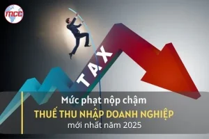 Mức phạt chậm nộp thuế thu nhập doanh nghiệp 2025
