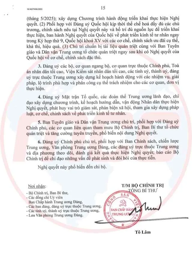 Trang 15 Nghị quyết 68-NQ/TW