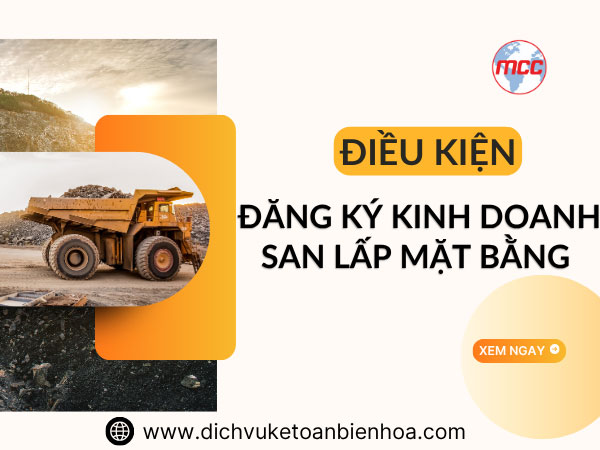 Dieu kien dang ky kinh doanh san lap mat bang