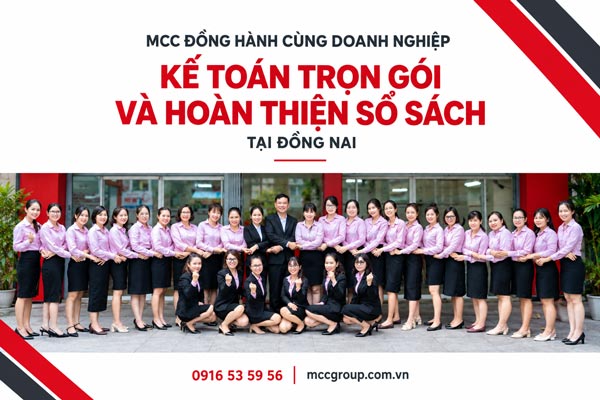 Dịch vụ kế toán trọn gói và hoàn thiện sổ sách tại Đồng Nai 